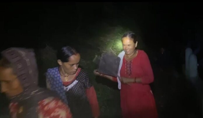 पहाड़ का हाल: सुअर के आतंक से खेती बचाने के लिए ग्रामीण रात भर कनस्तर व बर्तन बजाकर खेतों में कर रहे जगराता: देखें वीडियो - RAIBAR PAHAD KA
