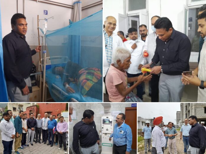 डेंगू को लेकर स्वास्थ्य सचिव डॉ राजेश कुमार लगातार सक्रिय, अस्पताल में खामियों मिलने पर लगे अधिकारियों को फटकार - RAIBAR PAHAD KA