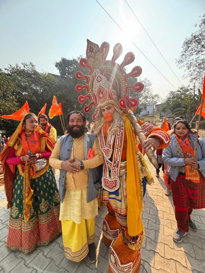 अयोध्या में श्री राम मंदिर प्राण प्रतिष्ठा के तहत आज संस्कार परिवार देवभूमि ने किया गौरव उत्तसव का शुभारंभ - RAIBAR PAHAD KA