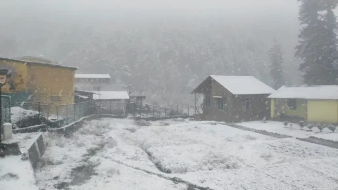 Uttarakhand Weather: चारधाम समेत समेत ऊंची चोटियों पर हुई बर्फबारी, ठंड बढ़ी, अलर्ट भी जारी - RAIBAR PAHAD KA