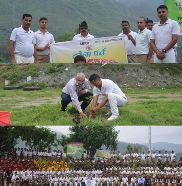 सशस्त्र सीमा बल की पहल “वृक्षारोपण अभियान” एक हरित भविष्य की ओर - RAIBAR PAHAD KA